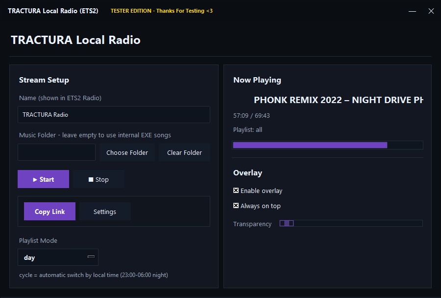 TRACTURA Radio Preview 1